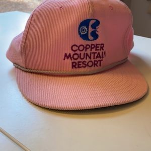 Vintage copper mountain hat
